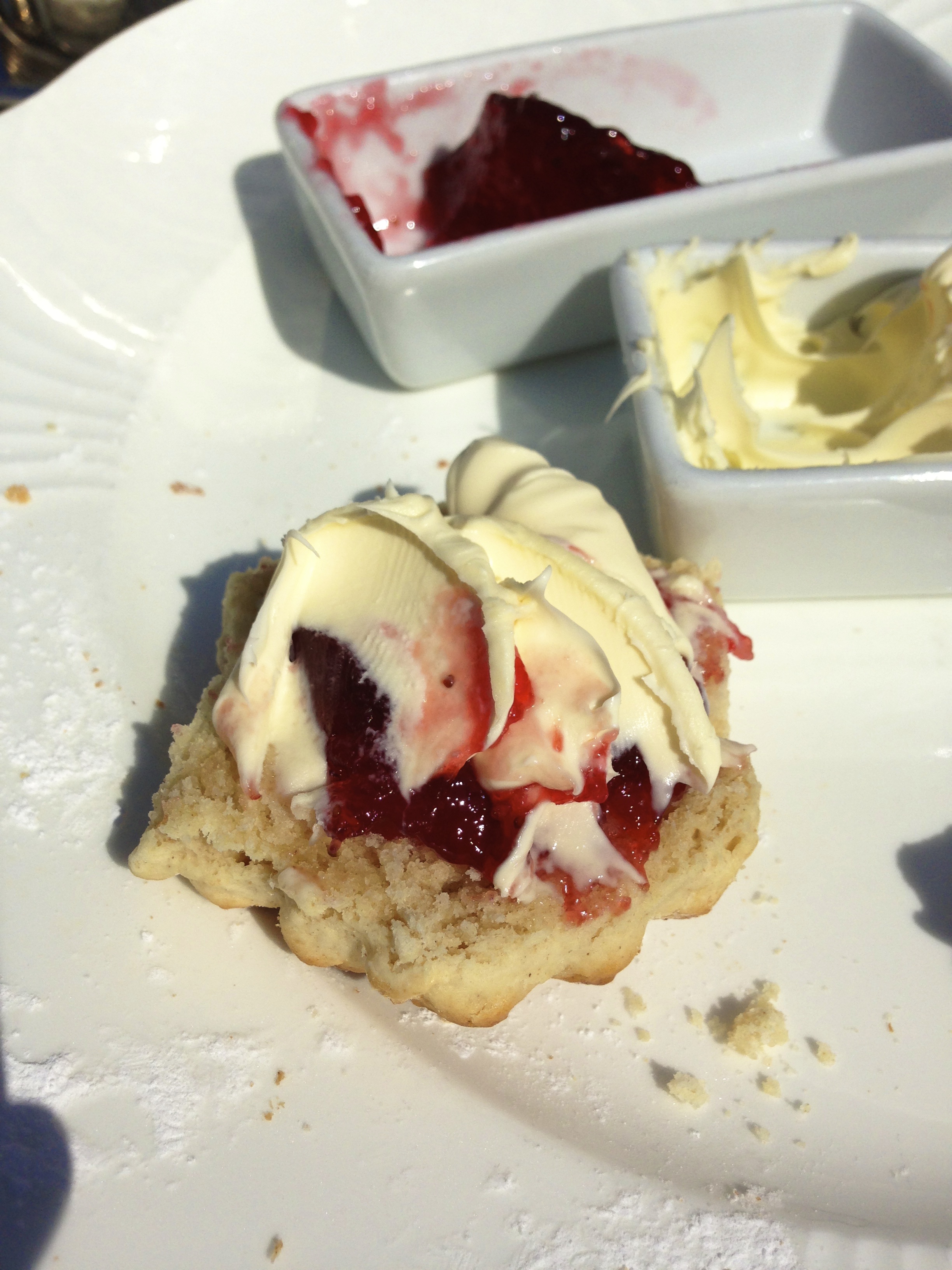 There is nothing quite like a rodda's clotted cream tea